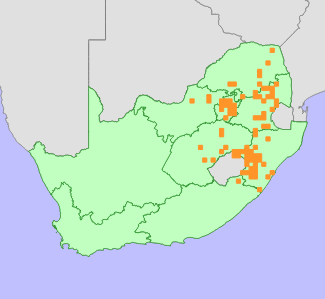Distribution map
