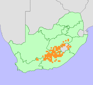 Distribution map