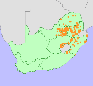 Distribution map