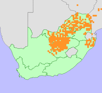 Distribution map