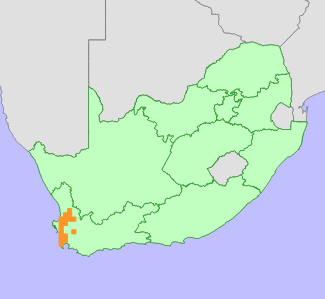 Distribution map