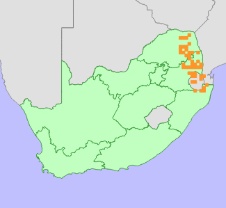 Distribution map