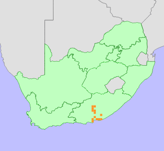 Distribution map