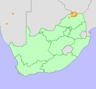 Distribution map
