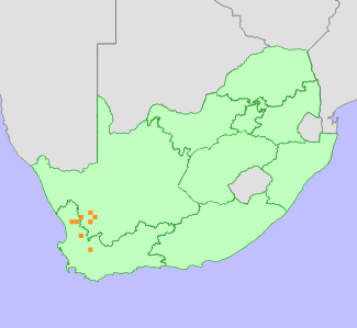 Distribution map