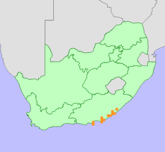 Distribution map