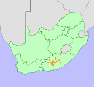 Distribution map