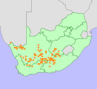 Distribution map