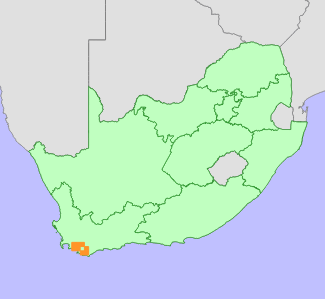 Distribution map
