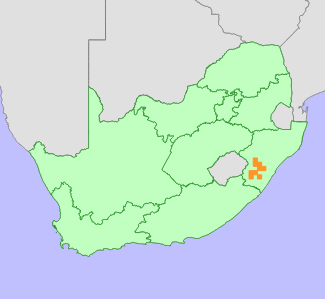 Distribution map