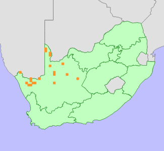 Distribution map