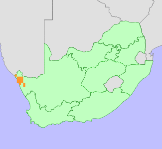 Distribution map