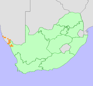 Distribution map
