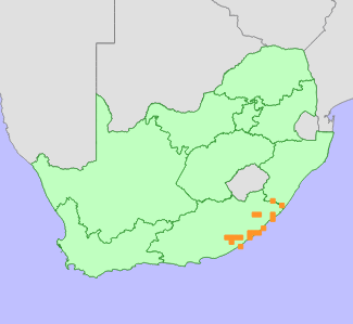 Distribution map