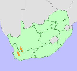 Distribution map
