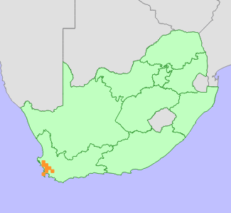 Distribution map
