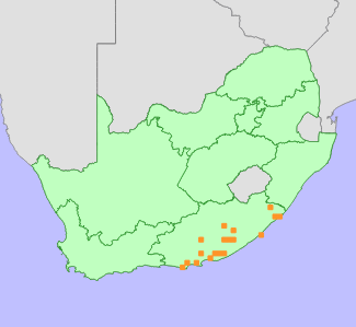 Distribution map