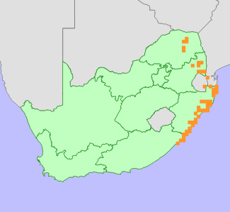 Distribution map