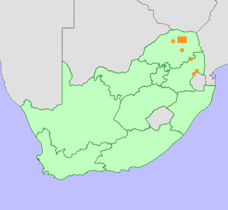 Distribution map