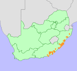Distribution map