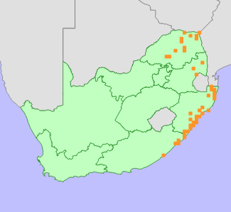 Distribution map