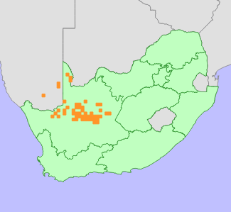 Distribution map
