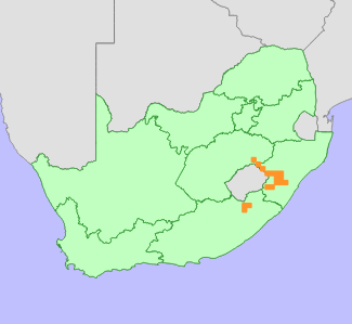 Distribution map