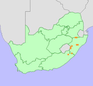 Distribution map