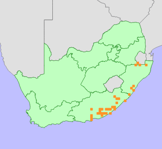 Distribution map