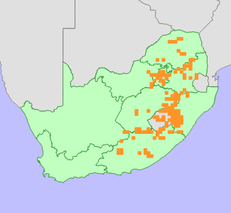 Distribution map