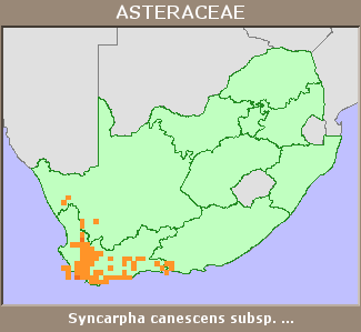 Distribution map