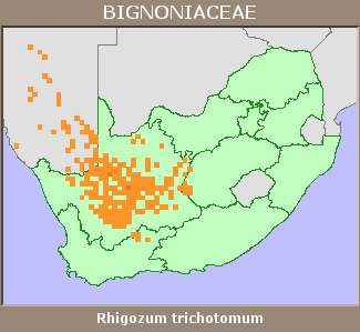 Distribution map