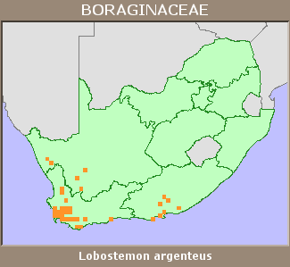 Distribution map
