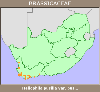 Distribution map