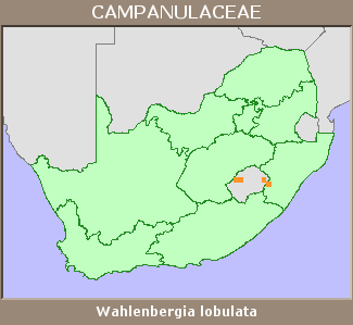 Distribution map