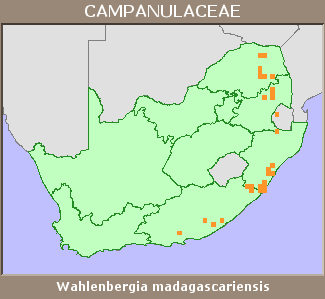 Distribution map