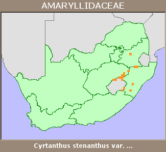 Distribution map