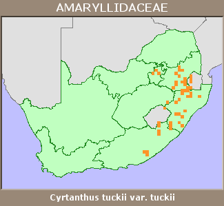 Distribution map
