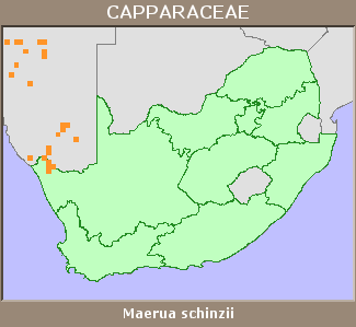 Distribution map