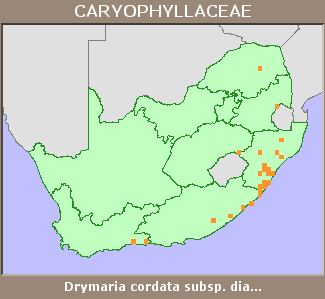 Distribution map