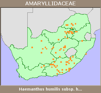 Distribution map