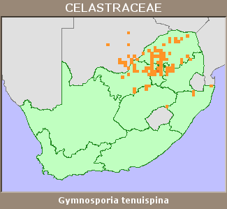 Distribution map