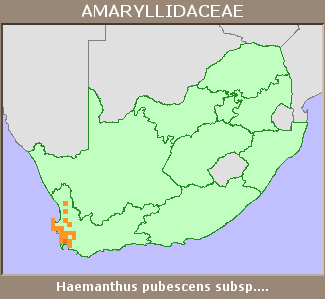 Distribution map
