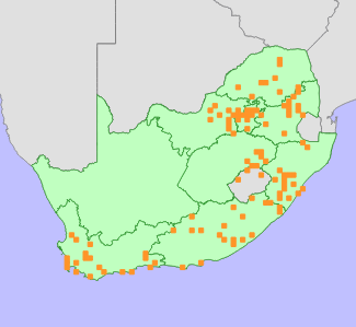 Distribution map