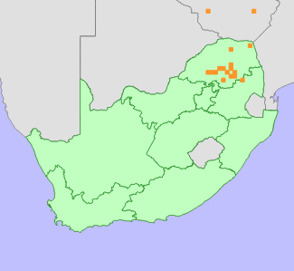 Distribution map