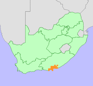 Distribution map