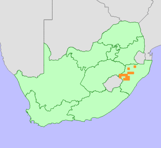 Distribution map