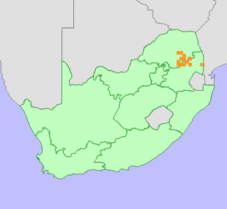 Distribution map