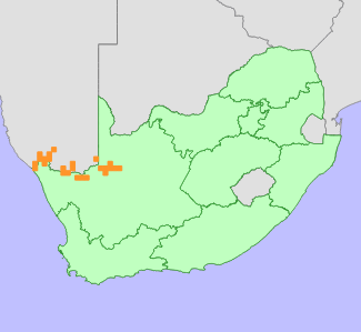 Distribution map