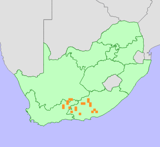 Distribution map